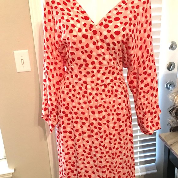 Free Assembly Red & Pink Dress - Showstopper NEW  Box Db1 - Picture 7 of 8